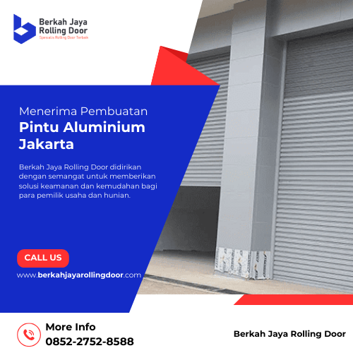 menerima pembuatan pintu aluminium jakarta