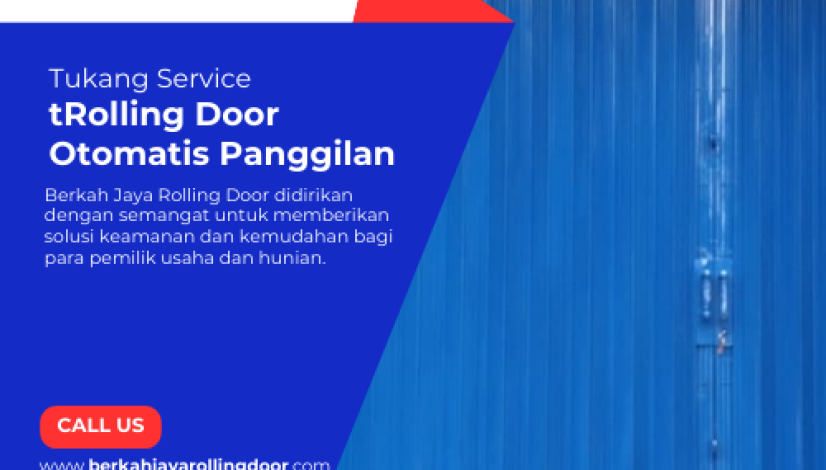 tukang service rolling door otomatis panggilan
