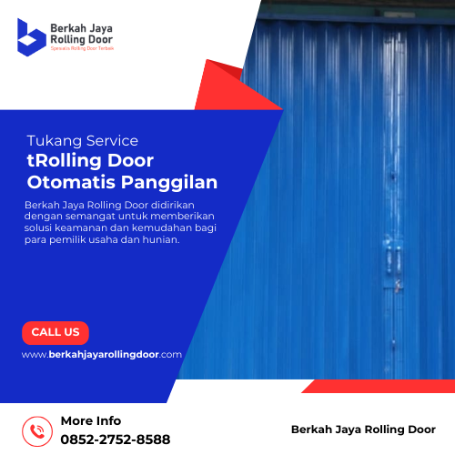 tukang service rolling door otomatis panggilan
