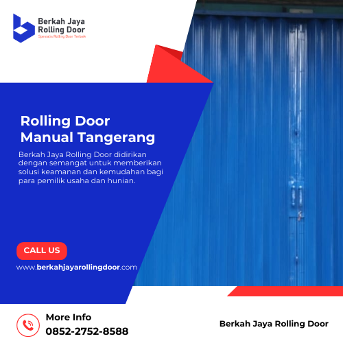 Rolling Door Manual Tangerang