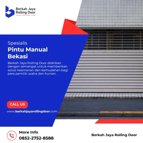 Spesialis Pintu Manual Bekasi