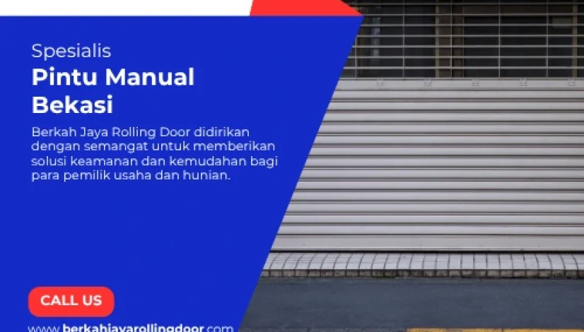 Spesialis Pintu Manual Bekasi