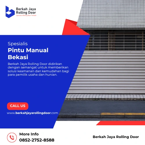 Spesialis Pintu Manual Bekasi