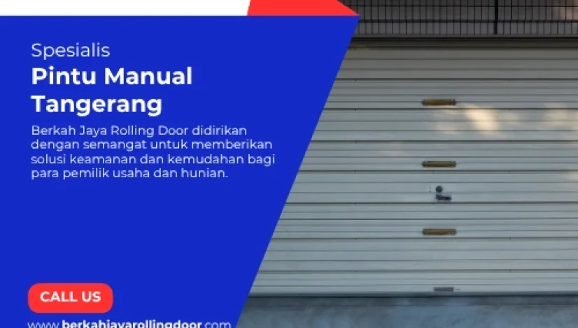 Spesialis Pintu Manual Tangerang
