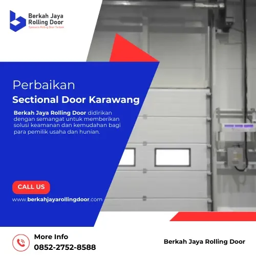Perbaikan Sectional Door Karawang