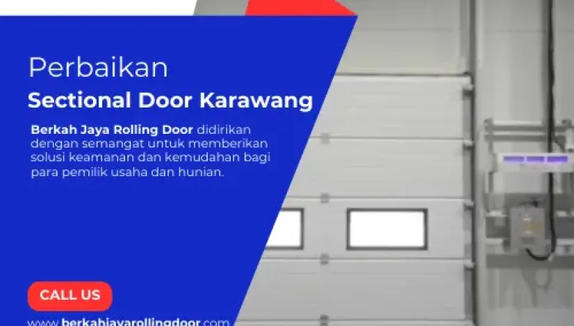 Perbaikan Sectional Door Karawang