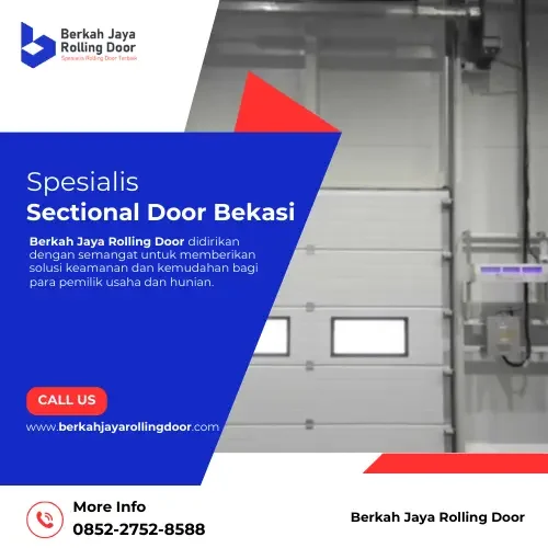 Spesialis Sectional Door Bekasi