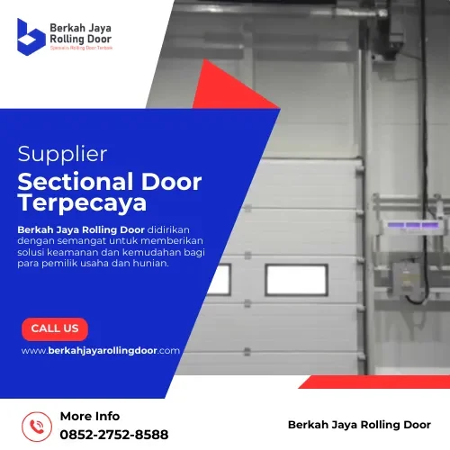Supplier Sectional Door Terpercaya