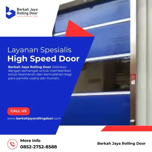 Layanan Spesialis High Speed Door