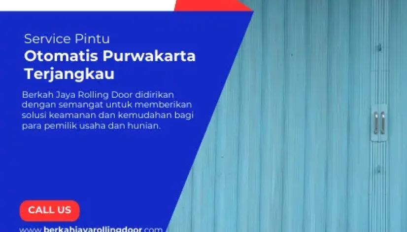 Service Pintu Otomatis Purwakarta Terjangkau
