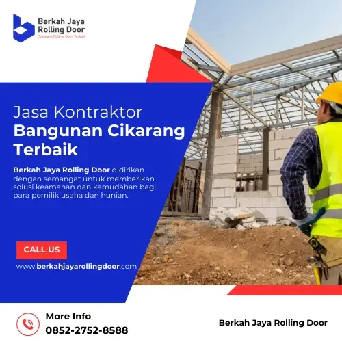 jasa kontraktor bangunan Cikarang Terbaik