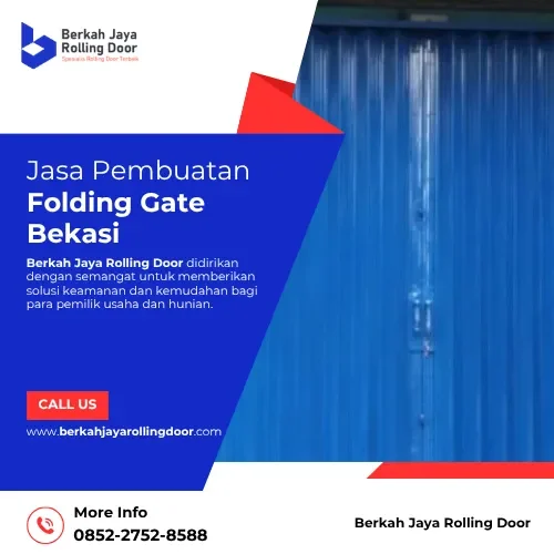 Jasa Pembuatan Folding Gate Bekasi