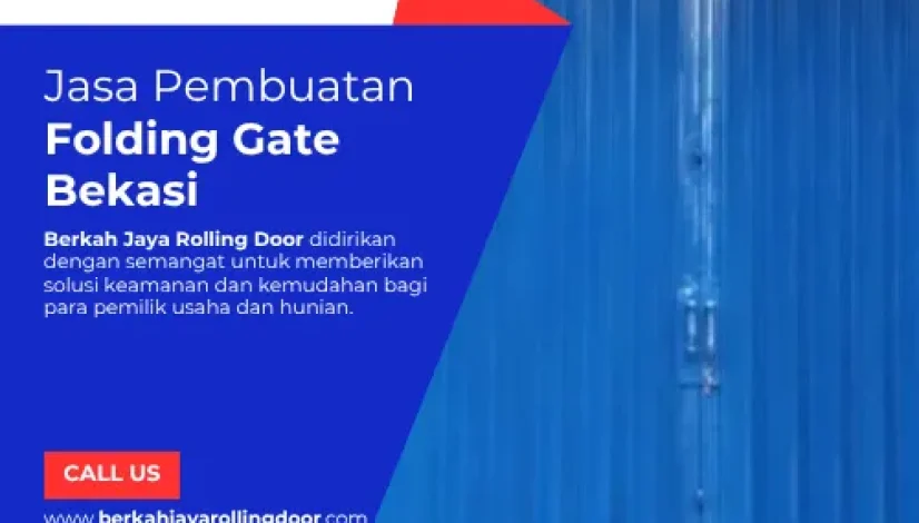 Jasa Pembuatan Folding Gate Bekasi